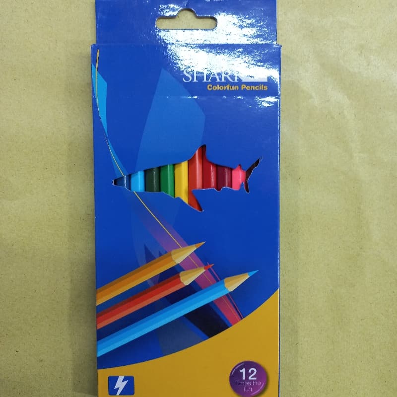 Shark Pencil Color 12