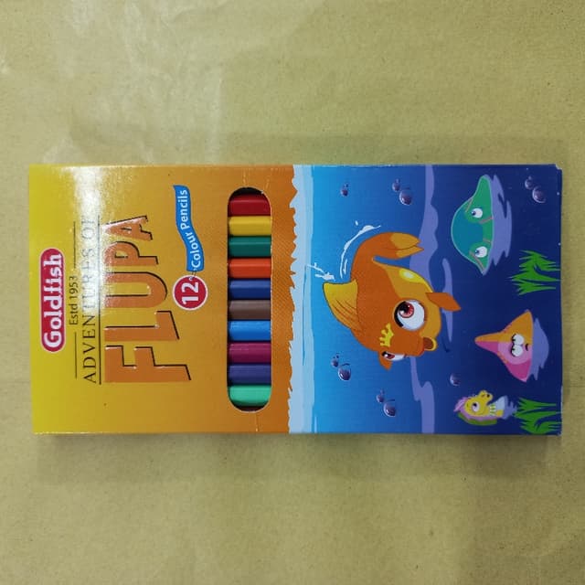 Goldfish  Pencil Color Full