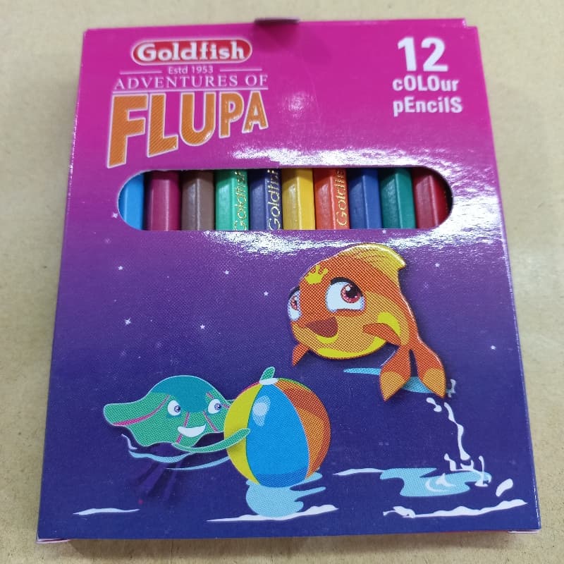 Goldfish Pencil Color Half