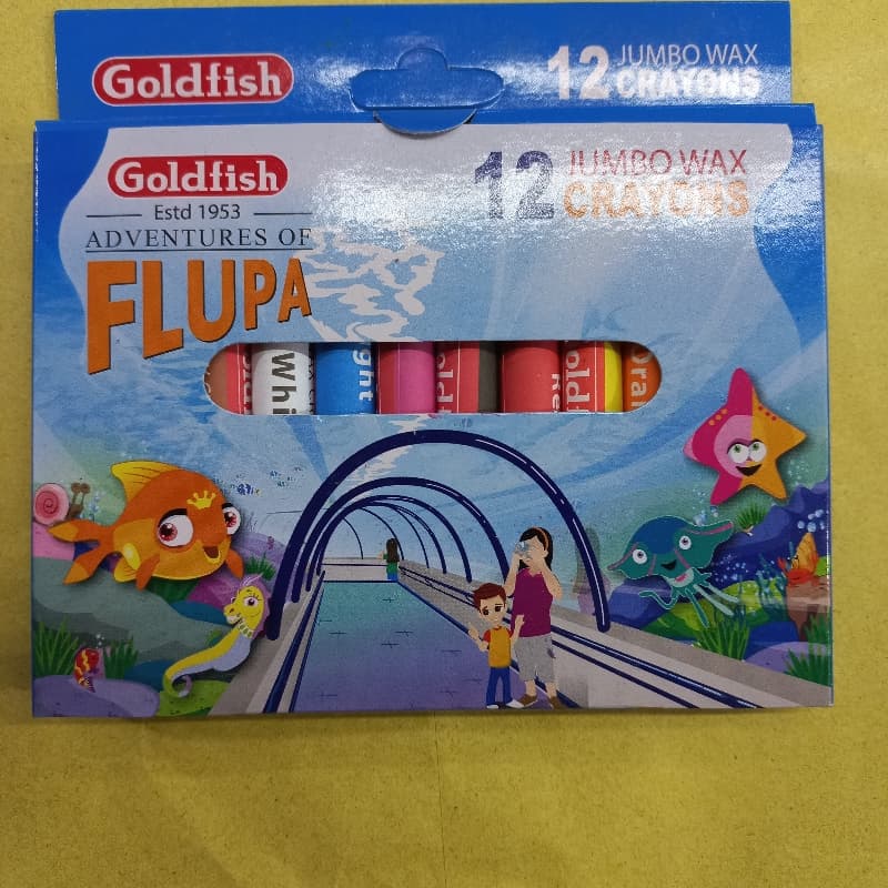 Goldfish Jumbo Caryons 12 Color